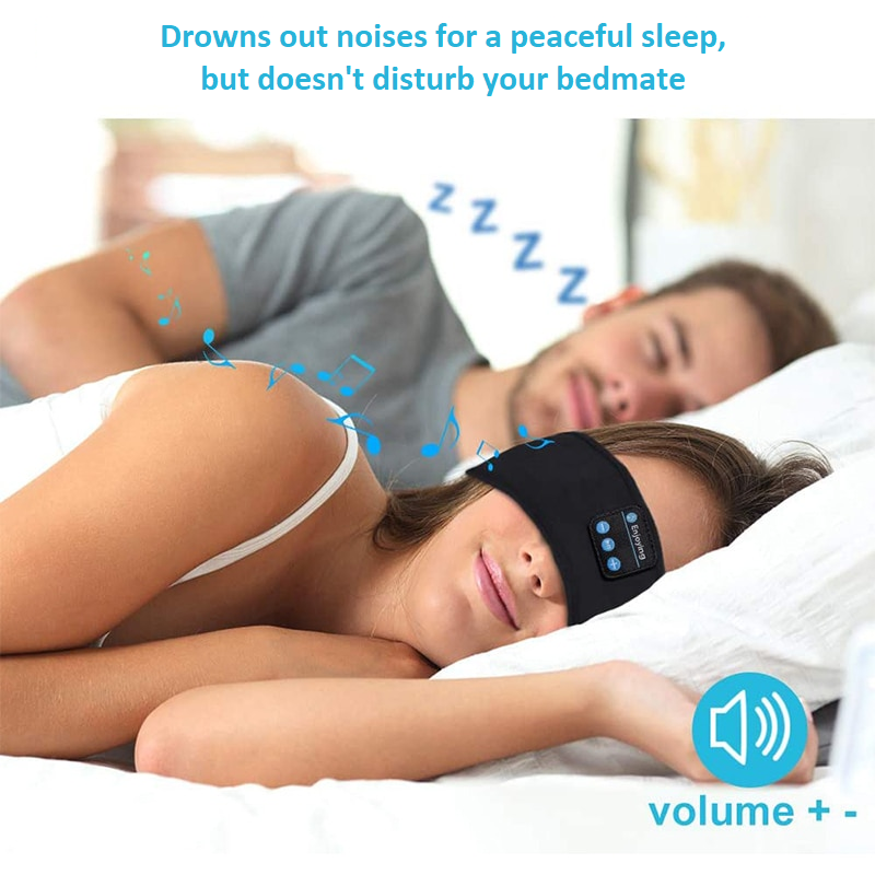 The AudioBandz wireless headphones band is perfect for a workout, a peaceful night's sleep or to make everyday tasks more enjoyable!