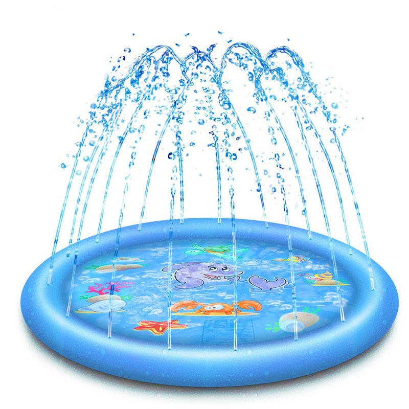 AquaFun Splash Pad - The Ultimate Aquatic Adventure for Dogs and Kids