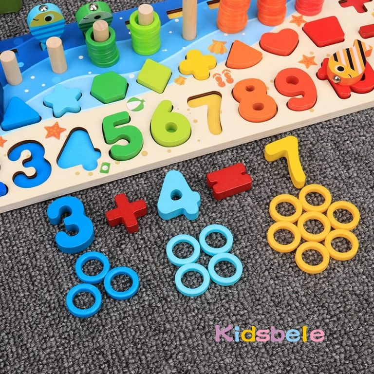 A Montessori Math Adventure for Little Explorers - count, sort, match, set up math problems and much more!!
