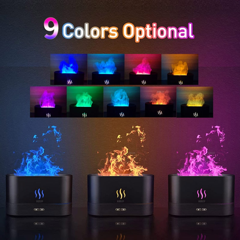 The Tranquil Flame - a Noiseless Aroma Diffuser and Humidifier