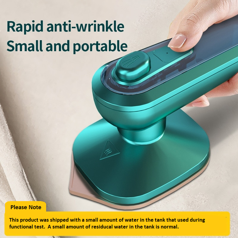 SteamGlide Pro: Your Compact and Versatile Mini Iron and Clothes Steamer - A Great Travel Companion!