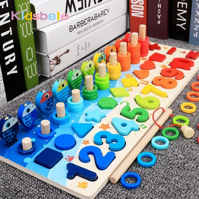 A Montessori Math Adventure for Little Explorers - count, sort, match, set up math problems and much more!!