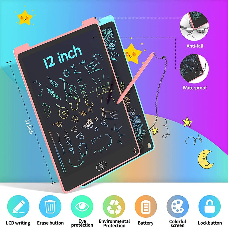 RainbowSketch Colorful Doodle Board Drawing Tablet – your gateway to a world of creativity and artistic expression!