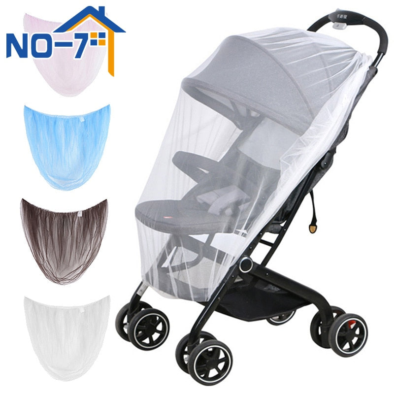 Protect your little one from mosquito bites with the BugShield Baby Stroller Mosquito Net!