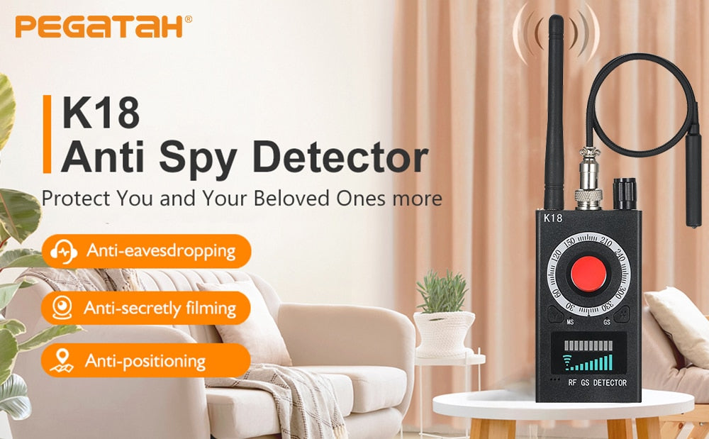 The StealthGuard Deluxe Anti-Spy Detector gives you peace of mind that your privacy is protected!