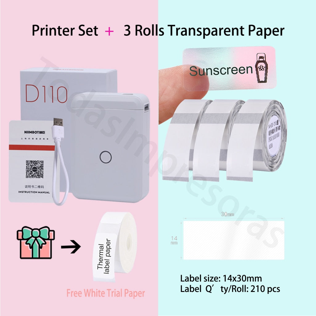 Niimbot D110 Mini Pocket Label Maker